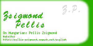 zsigmond pellis business card